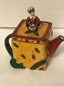 Debbie Mumm Elgin die Elfe Weihnachtsgeschenk geformte Miniatur-Teekanne neu im Karton - Bild 1 von 12
