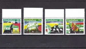 Zimbabwe mnh set road safety campaign, car 2012 - Picture 1 of 1