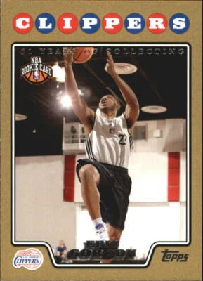 2008-09 Topps Gold Border #202 Eric Gordon/2008 - NM-MT - Image 1 of 2