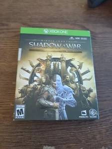 Mittelerde: Schatten des Krieges Gold Edition (Xbox One, 2017) Steelbook ohne Spieldiskette - Bild 1 von 4