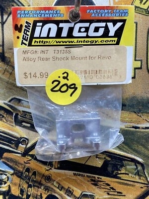 INTEGY T3135S ALLOY REAR SHOCK MOUNT FOR REVO NewInPack USA Shipped - Image 1 of 4