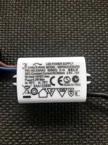 EAGLERISE EBP003C0350SS Mini Replacement Transformer LED Transformer 2.8-16V DC 350mA 4.2W - Picture 1 of 6