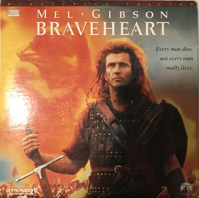 Braveheart - Laserdisc - LD - Mel Gibson Widescreen Edition - 1995 - Image 1 of 3