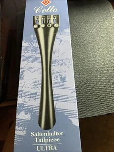 Wittner Cello Tailpiece for 4/4 - 7/8 cello with built-in fine tuners-ultra - Picture 1 of 2