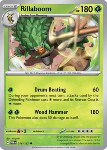 Pokemon Rillaboom Reverse Holo SV06: Twilight Masquerade 016/167 Uncommon - Bild 1 von 1