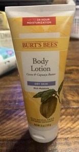 NEW Burt’s Bees Body Lotion Dry Skin Rich Moisture 6oz - Picture 1 of 2