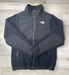 The North Face Jacket Black Denali Fleece Full Zip Girl’s Size: M EUC!! - Picture 1 of 10