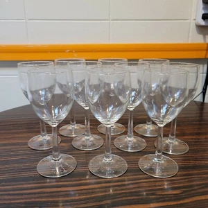 Grand Noblesse J. G. Durand Arc Luminarc 10 White Wine Glasses Set 8.5oz Clear  - Picture 1 of 6