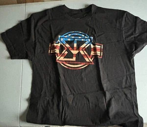 WWE Seth Freakin' Rollins American Flag Men's Black T-Shirt Size Large Brand New - Picture 1 of 2