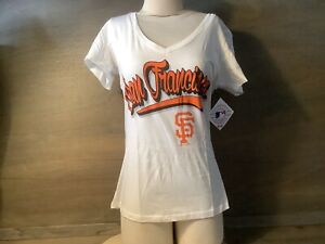 Women's Genuine Merchandise Medium San Francisco Giants TEE Short Sleeves NEW