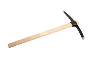 Spitzhacke 2,5kg Kreuzhacke 90cm Holzstiel Rodehacke Flachhacke Hacke PROFI - Bild 1 von 1