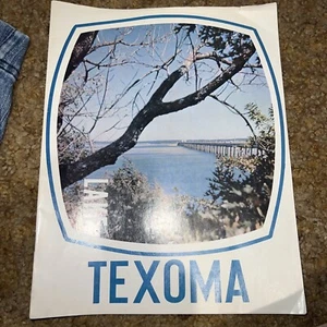 1973 Lake Texoma Guide And Area Map - Picture 1 of 11