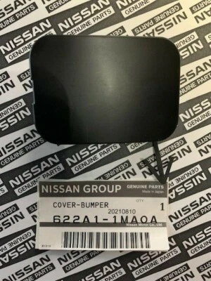 OEM Nissan Infiniti M37 M56 Front Bumper Towing  Hook Cover  622A1-1MA0A - Image 1 of 4
