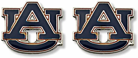 Auburn Tigers NCAA Team Logo Post Earrings Cover