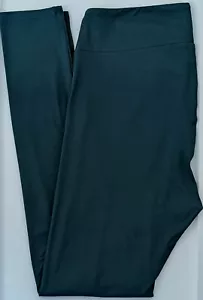 TC LuLaRoe Tall & Curvy Leggings Solid Rainforest Green 60 NWT - Picture 1 of 6