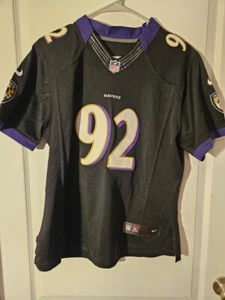 Baltimore Ravens NFL Players Haloti Ngata Number 92 Black Jersey - Picture 1 of 2