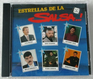 ESTRELLAS DE LA SALSA! V.A. ROBERTO LUGO, PEDRO ARROYO CD 1992 GLOBO SONY SALSA - Picture 1 of 8