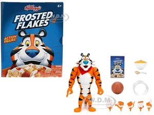 TONY THE TIGER 6.75" MOVEABLE FIGURE ALTERNATES & ACCESSORIES BY JADA 35567 - Picture 1 of 12