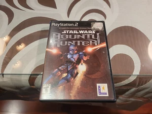 Star Wars: Bounty Hunter (Sony PlayStation 2, 2002) Complete Black Label CIB PS2 - Picture 1 of 4