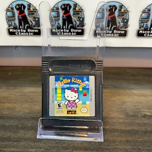 Hello Kitty's Cube Frenzy Nintendo GameBoy solo cartuccia a colori - buone condizioni! - Foto 1 di 3