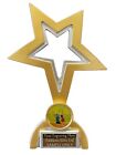 Jeu de volleyball (A) Classic Star Trophy Award gravé gratuitement