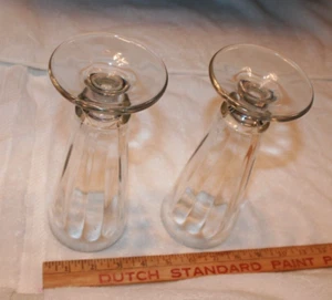 2 Vinage Heavy Ice Cream Float Glasses - Picture 1 of 5