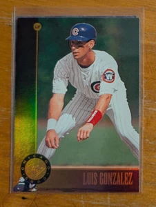 1996 Leaf Bronze Press Proofs #128 Luis Gonzalez pr/2000 Cubs - Picture 1 of 1