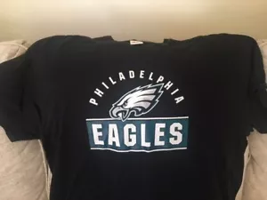 T-shirt maglietta Eagles manica corta Majestic 2XL - Foto 1 di 1