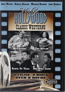 VINTAGE HOLLYWOOD: CLASSIC WESTERNS (DVD 2012 2-Disc Set) (K3) - Imagen 1 de 2