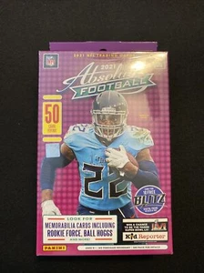 2021 PANINI ABSOLUTE NFL FOOTBALL HANGER BOX LAWRENCE,Ja'Marr CHASE RC 50 KABOOM - Picture 1 of 1