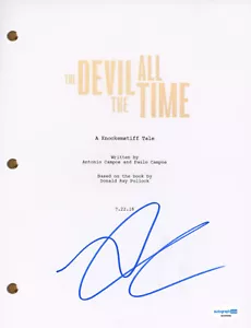 Antonio Campos "The Devil All The Time" Signed Autograph Full Movie Script ACOA - Picture 1 of 1