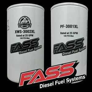 Paquete combinado de filtro de combustible serie Titanium FASS XWS-3002XL / PF-3001XL - Imagen 1 de 1
