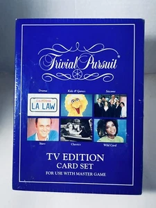 Parker Brothers Trivial Pursuit TV Edition Kartenset zur Verwendung mit Masterspiel Neu - Bild 1 von 4