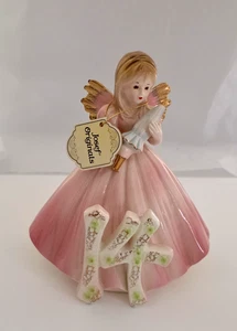 Vintage Josef Originals 14 Yr Angel Girl Figurine w/ Umbrella Japan George Good - Picture 1 of 9