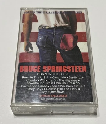 Bruce Springsteen - Born In The U.S.A Cassette Tape 1984 Columbia VG - Image 1 of 4