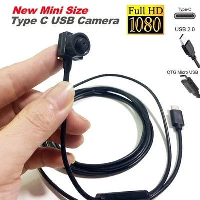 3 in1 Mini smallest 1080P HD micro Tiny USB Type C camera for Android Phone PC - Image 1 of 4