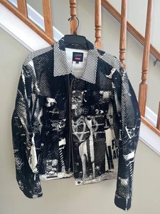 Chaqueta de Camionero Hombre Negra Multi JEAN PAUL GAULTIER x SUPREME "F Racismo" Talla XL - Imagen 1 de 8