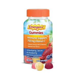 Emergen-C 750mg Vitamin C Gummies for Adults, Immune Support Gummies, Gluten... - Picture 1 of 9