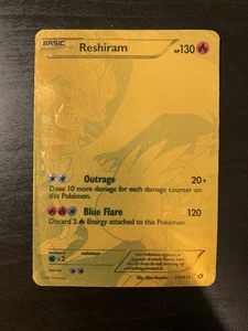 Carte Pokémon : Reshiram 114/113 Legendary Treasures English - Picture 1 of 9
