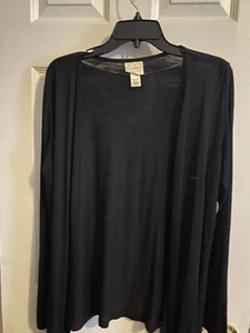 Black Thin Sweater Large - Picture 1 of 3