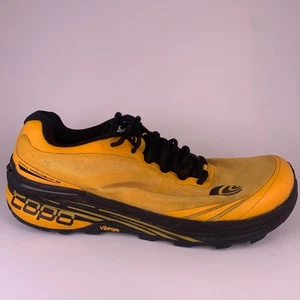 topo Men Mountain Racer 2  Yellow Running Shoes Sneakers Size 12 - Picture 1 of 12