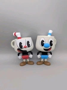 Cuphead & Mugman Vynl Funko Vinyl Figuren, groß 4 1/2", Studio MDHR 2018 - Bild 1 von 8