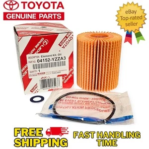 LEXUS OEM FACTORY OIL FILTER AND GASKET 2006-2015 IS250 IS350 (2WD) 04152-YZZA3 - Picture 1 of 1