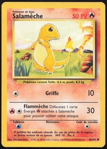 Carte Pokémon Salamèche 46/102 Set de base Français - Picture 1 of 2