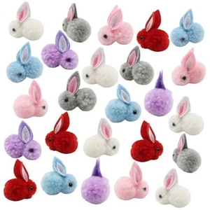 30 Pcs Mini Plush Easter Bunny Animals, Miniature Stuffed Rabbit, Soft Tiny - Picture 1 of 7