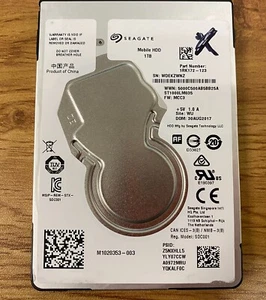DISCO DURO SATA SATA SEAGATE 1 TB 2,5" DISCO DURO MÓVIL ST1000LM035 1RK172-123 MCC3 *TAL CUAL* - Imagen 1 de 5