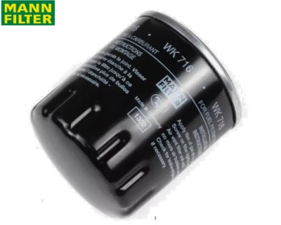 Fuel Filter WK716 Mann For Mercedes Benz W123 W126 240D 300CD 300D 300SD 300TD Foto 1 de 2