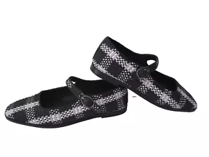 ANTHROPOLOGIE MAEVE MULTICOLOR WOVEN MARY JANE FLATS WOMEN'S SIZE US 7M HOT - Picture 1 of 9