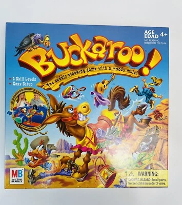 2004 Buckaroo Game Stacking Skill Game Milton Bradley 100% COMPLETE  - Image 1 of 4