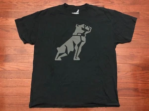 MACK TRUCKS T SHIRT HERREN 2XL XXL SCHWARZ GRAU TRUCKING SEMI VOLVO BULLDOGGE HUND - Bild 1 von 4